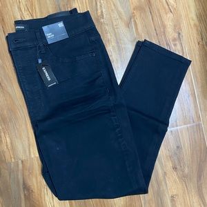 Express Skinny high rise jeans